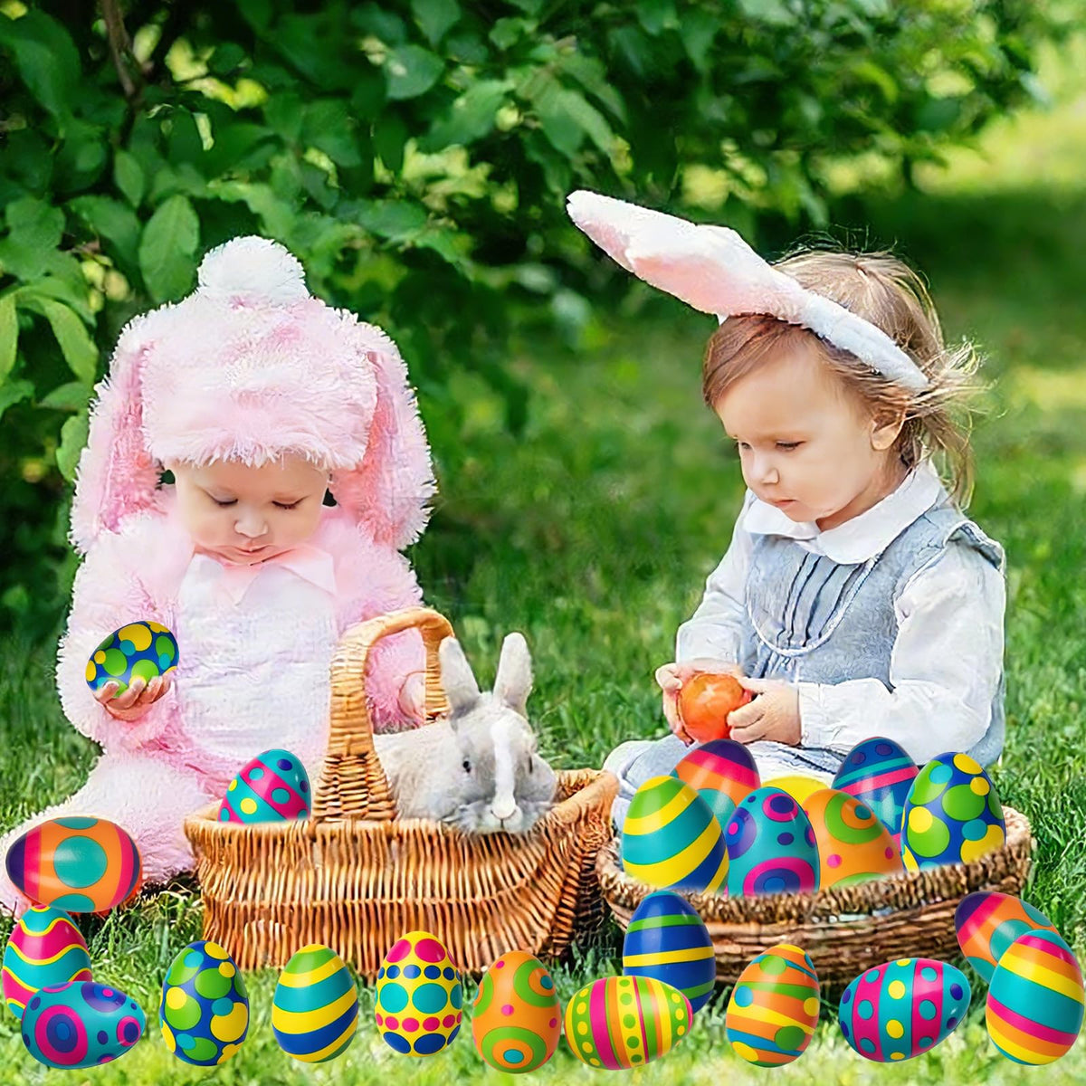 ZICZLI squishy eggs in bright colors enhance baskets and party favors