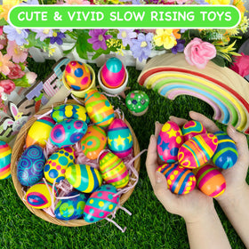 ZICZLI squishy egg star pattern delivers slow-rise sensory delight