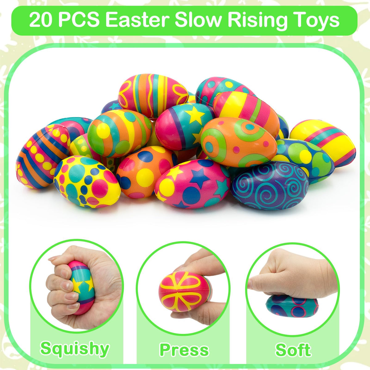 ZICZLI squishy egg swirl pattern provides tactile stress relief and fun