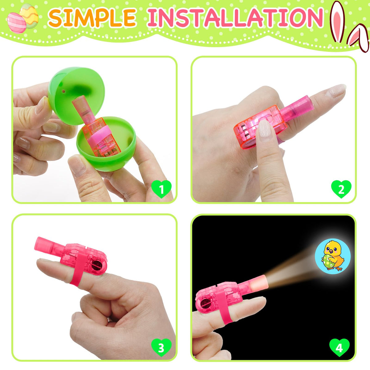 ZICZLI sturdy ABS plastic lights ensure safe, long-lasting play