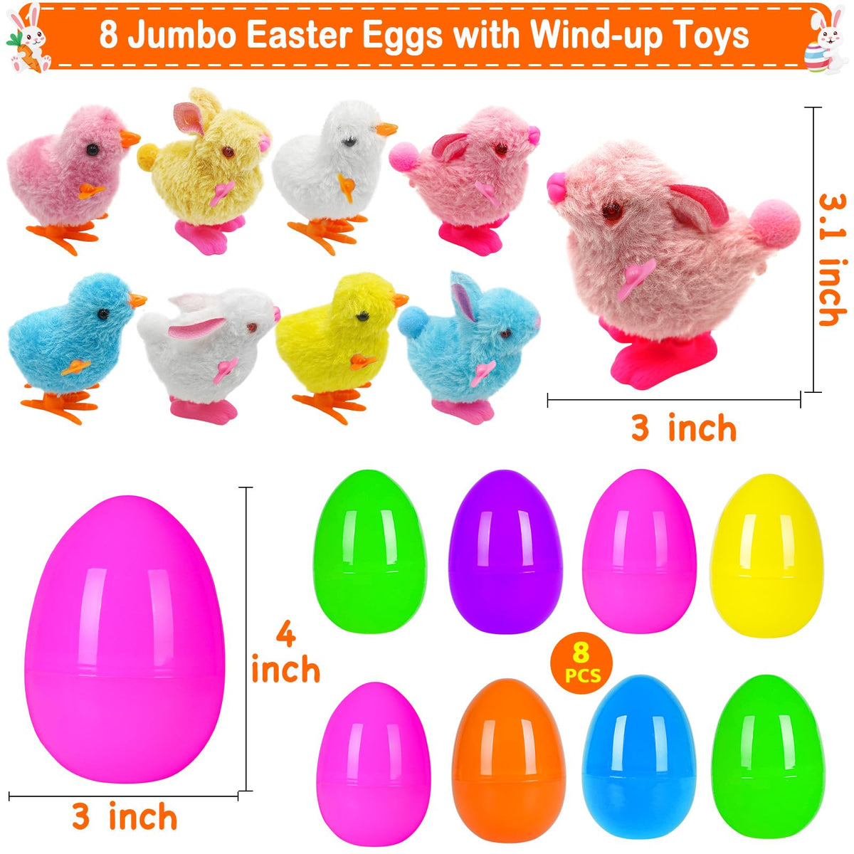 ZICZLI wind-up chick inside egg adds instant playful surprise