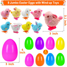 ZICZLI wind-up chick inside egg adds instant playful surprise