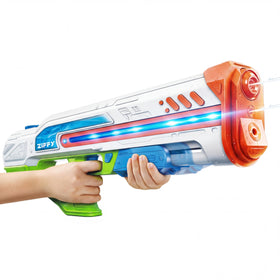Ziffy electric water gun with LED lighting for nighttime pool play