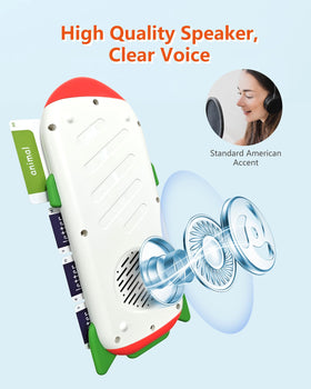 ZIKAQUQI durable card reader designed for small hands and safe use.