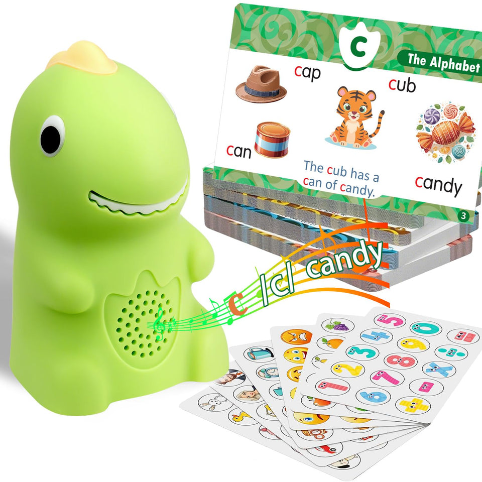 ZIKAQUQI phonics flashcards with talking pen for word recognition and reading practice.