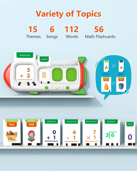 ZIKAQUQI speech therapy toy with spell-and-match prompts for autism-friendly practice.