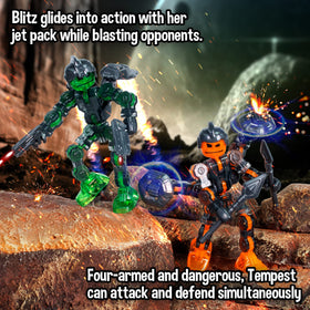 Zing Klikbot Guardian equipment and accessories expand creative setups.