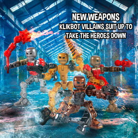 Zing Klikbot guardian helmets offer new styling options for characters.