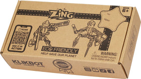 Zing Klikbot Guardian translucent figures enhance vibrant animation visuals.