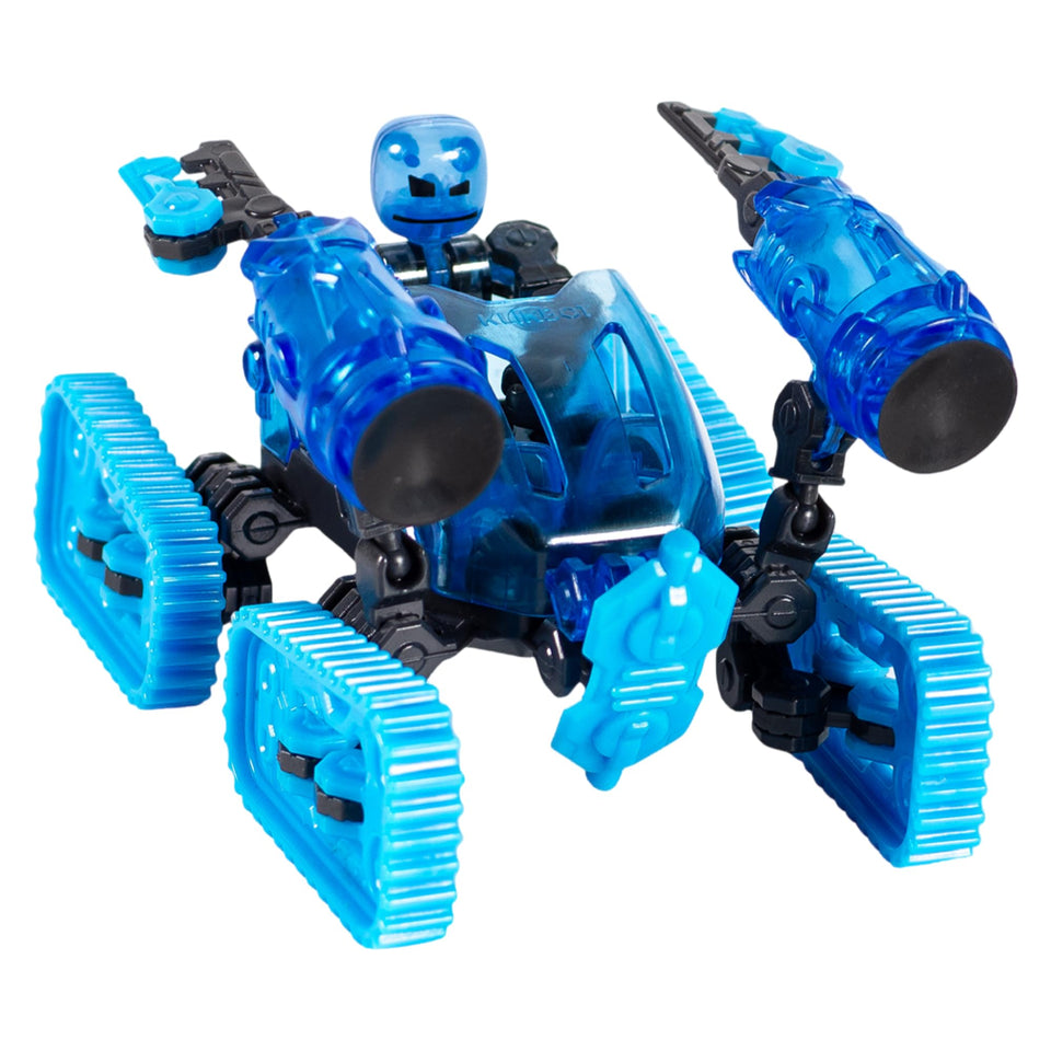 Zing Klikbot Megabot giant poseable figure for dynamic action scenes.