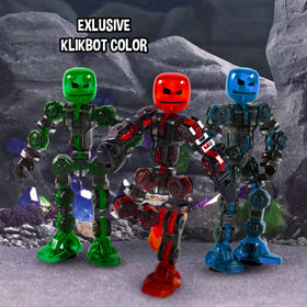 Three characters with two forms each offer six looks for creative storytelling.