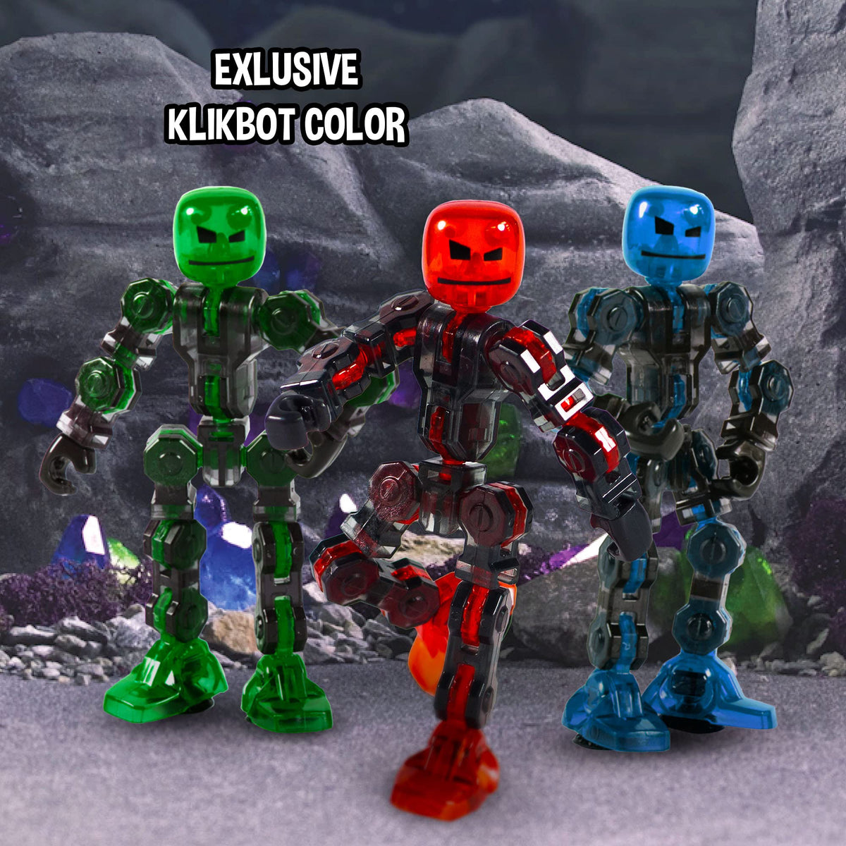 Zing Klikbot Megabots accessories pack for customization and scene setup