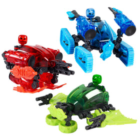 Zing Klikbot Megabots green figure ready for imaginative storytelling and dual forms