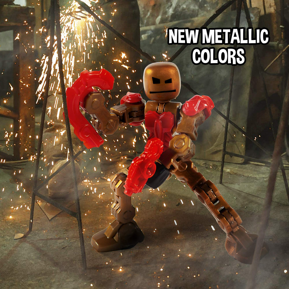 Zing Klikbot weapons gear provides dramatic accessories for storytelling.