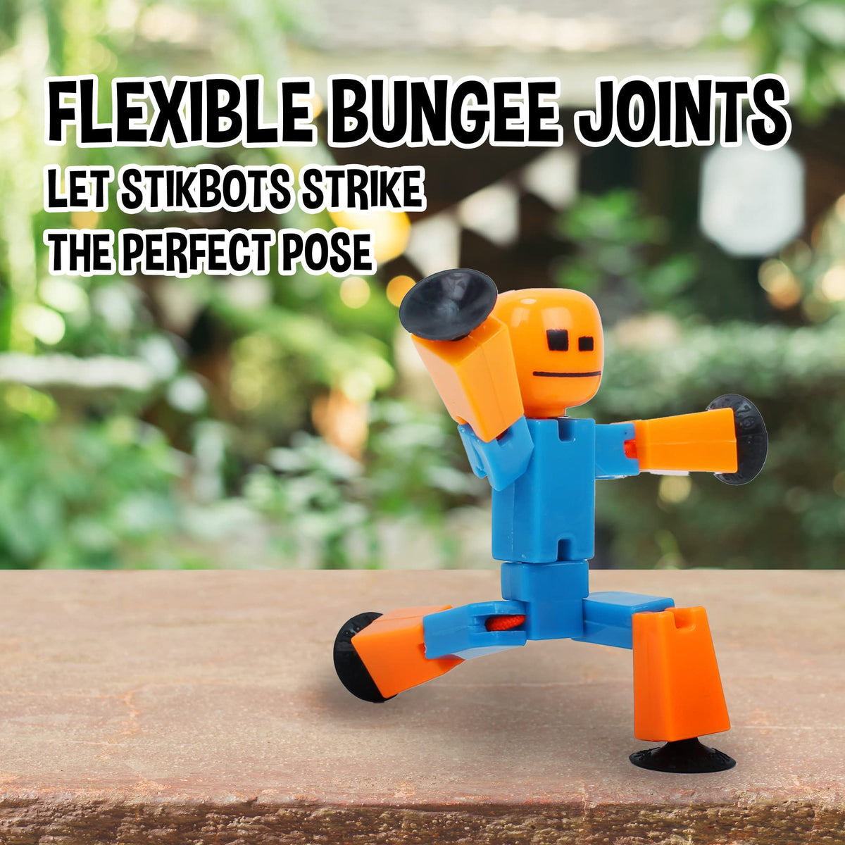 Zing Stikbot collectable pack ideal for classroom stop-motion projects and creative play.
