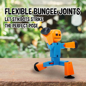 Zing Stikbot collectable pack ideal for classroom stop-motion projects and creative play.