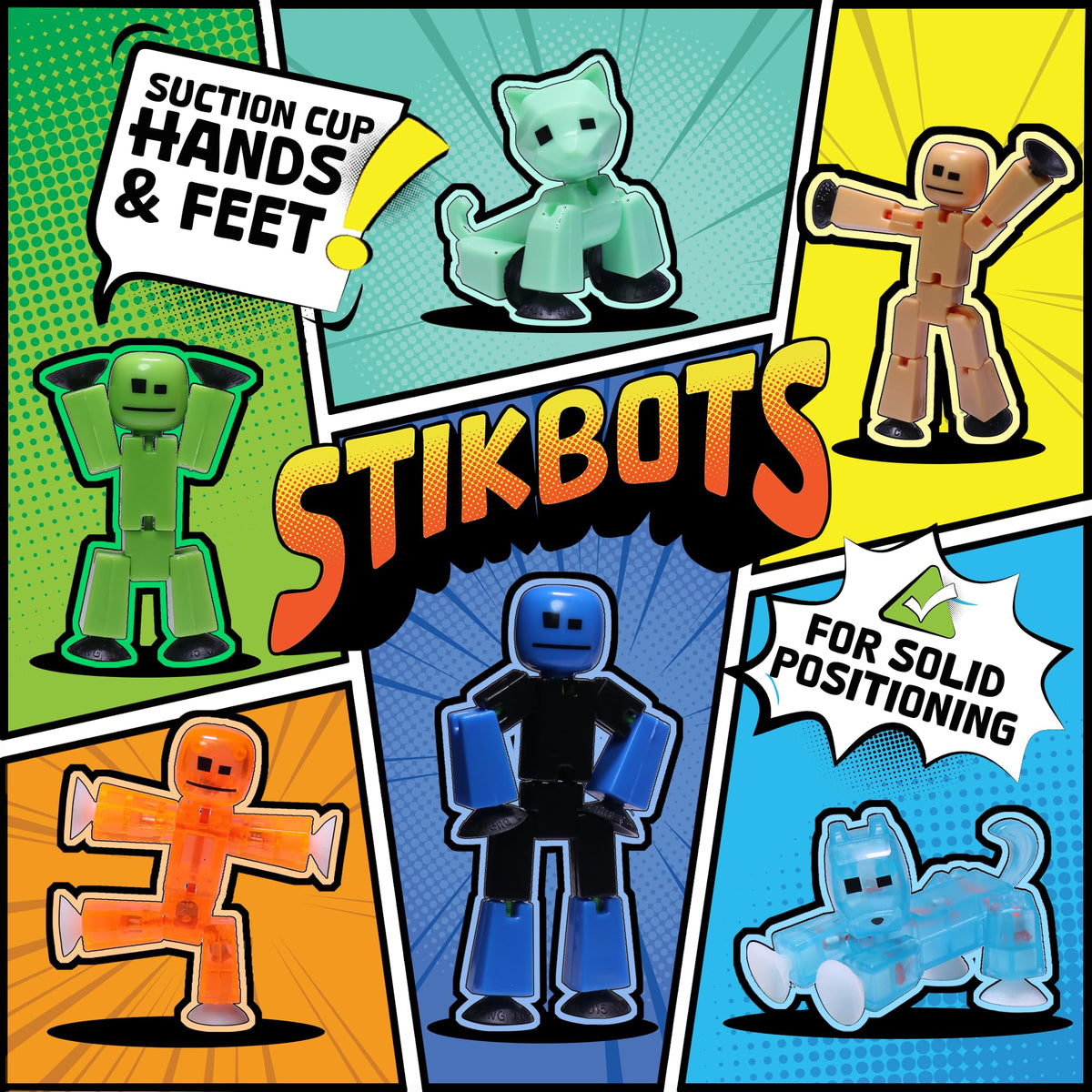 Zing StikBot Dino and Monster packs broaden storytelling options