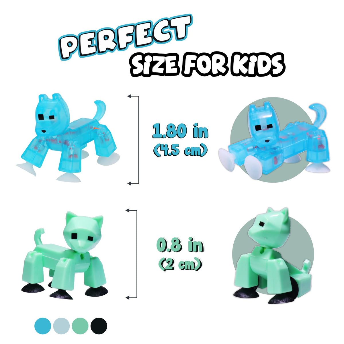 Zing StikBot junior figure suitable for family-friendly storytelling