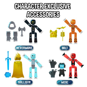 Zing StikBot Legendz Doctor Nevermore figure ideal for storytelling.