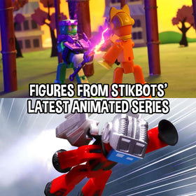 Zing StikBot Legendz Kallista figure supports imaginative adventures.