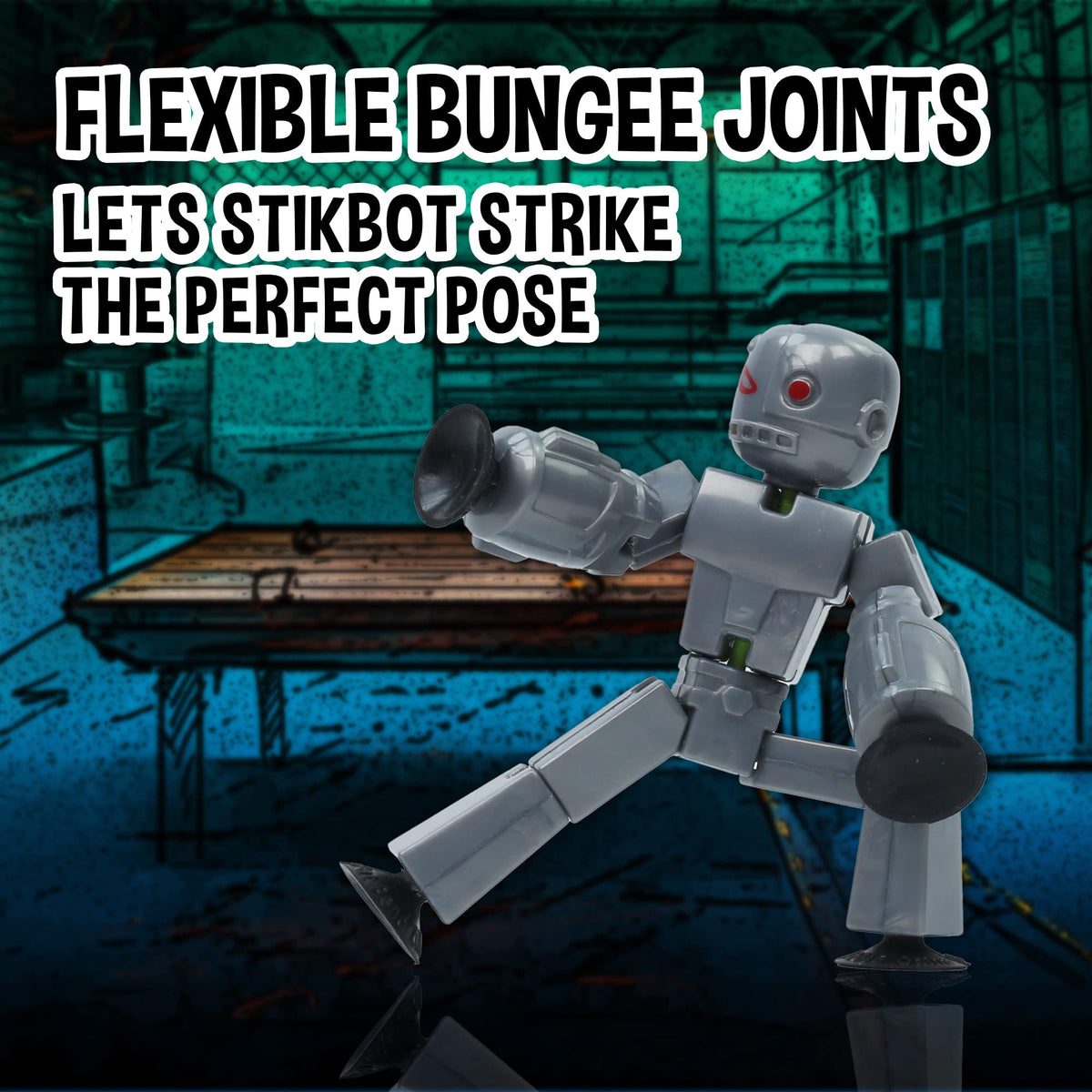 Zing Stikbot Mad Scientist figure sparks imaginative animation.
