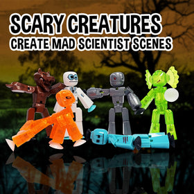 Zing Stikbot Stikbot Prey figure enhances dramatic creature scenes.