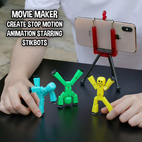 Zing Stikbot vibrant colors invite creative play and storytelling.