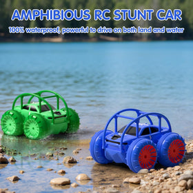 ZingZoom RC car with LED lights for night races