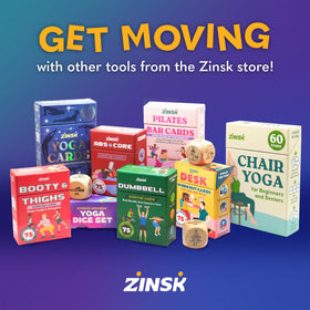 Zinsk 70 Yoga Cards feature intention cards for mindful focus.