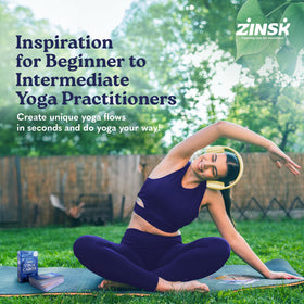 Zinsk 70 Yoga Cards include modifications to increase accessibility.