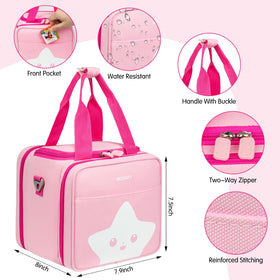 ZIOZERTT Little Tikes Dream Machine case pink elastic front pocket holds tiny accessories.