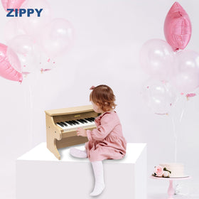 ZIPPY Kids Piano Keyboard oak wood decor suitable for nursery