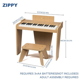 ZIPPY non-tipping bench supports safe, comfortable practice