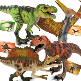 Zippytots dinosaur-figures-in-action invite kids to recreate ancient habitats