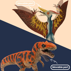 Zippytots full-set-packaging keeps the four jumbo dinosaurs neatly together