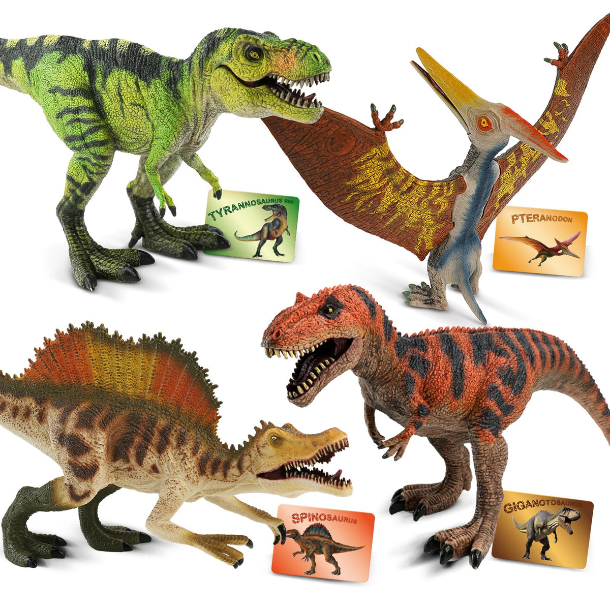 Zippytots Tyrannosaurus rex figure with movable joints for interactive play