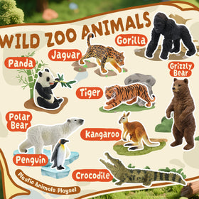 Zippytots Gorilla figure inspires storytelling and cognitive exploration.
