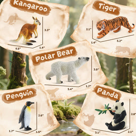 Zippytots Grizzly Bear figure enhances adventurous pretend play.