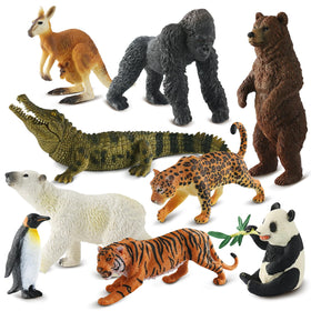 Zippytots Kangaroo figure for imaginative play and language development.