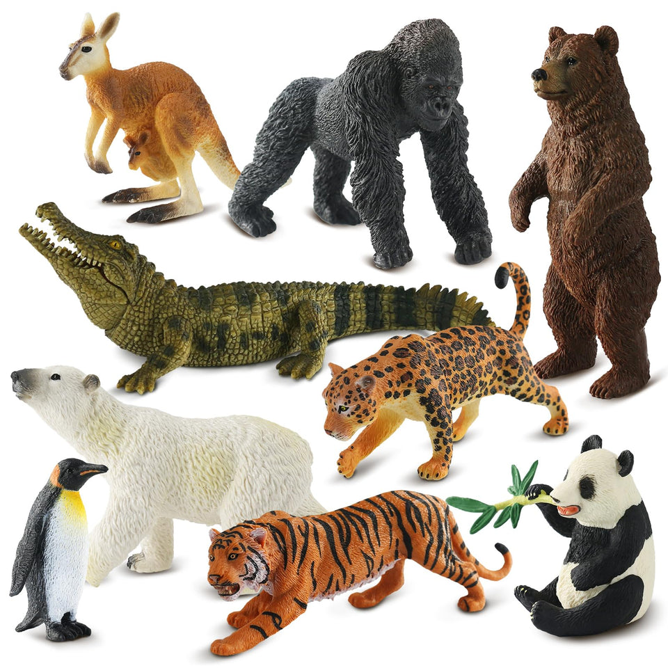 Zippytots Kangaroo figure for imaginative play and language development.
