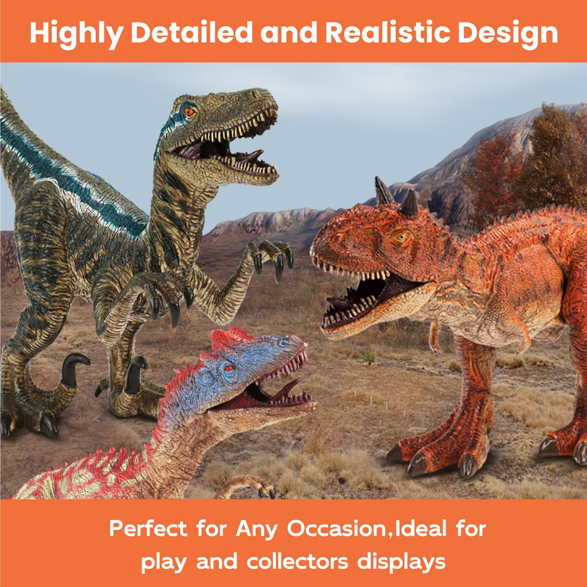 Zippytots Learning cards with Velociraptor provide quick facts.