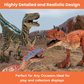 Zippytots Learning cards with Velociraptor provide quick facts.