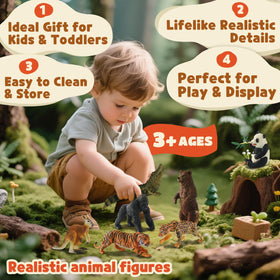 Zippytots Penguin figure introduces chilly habitats and stories.