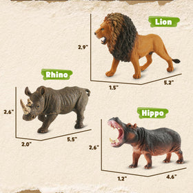 Zippytots safari zebra figurine for pattern recognition and pretend safaris.