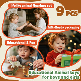 Zippytots Tiger figure supports dynamic role-play and focus.
