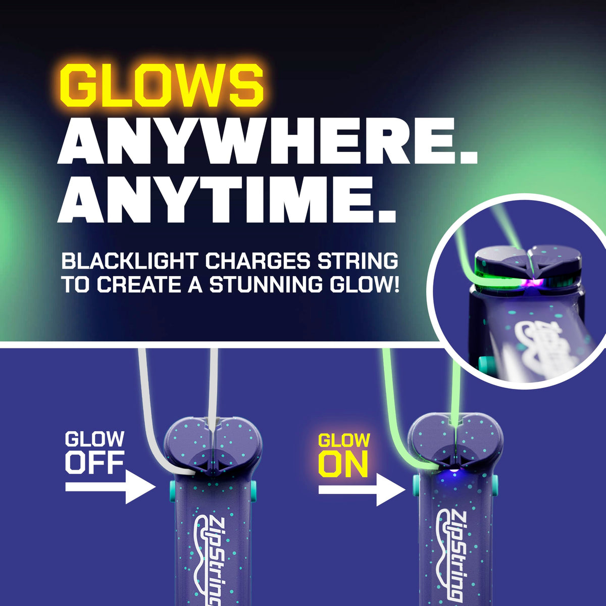 ZipString Luma pocket-friendly design for on-the-go fun