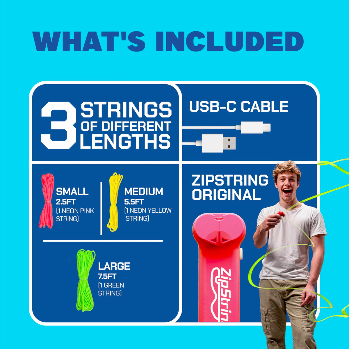 ZipString Original makes a versatile all-ages gift