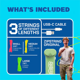 ZipString Original packaging may vary while showcasing color and features.