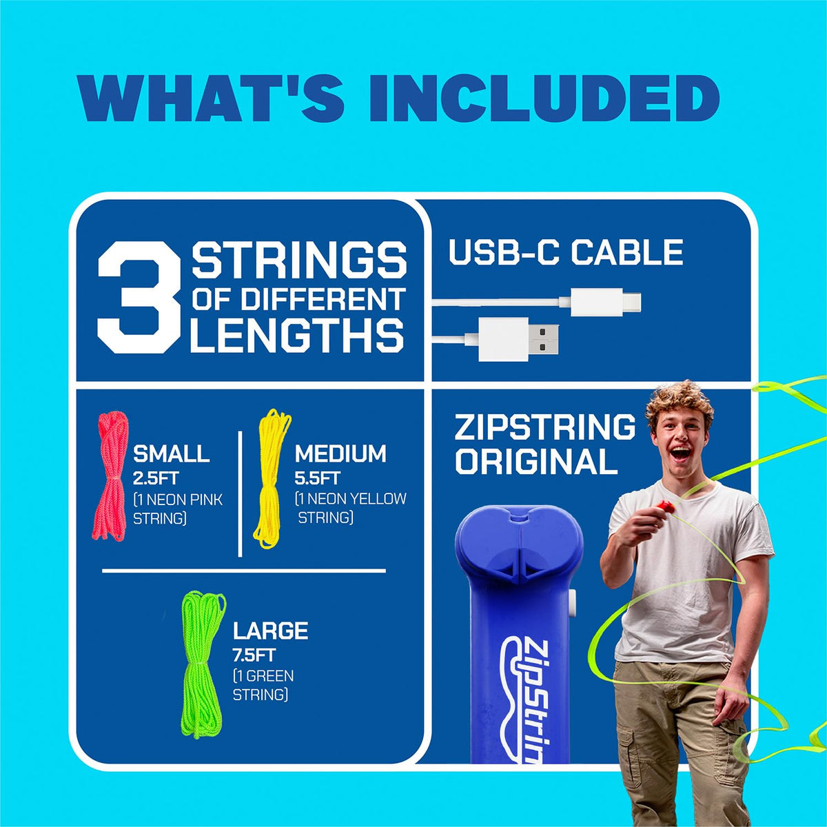ZipString Original Shark Tank appearance captures social excitement and interest.