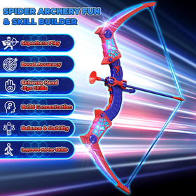 ZIROKAY Spider quiver with eyes for themed storage and easy access.